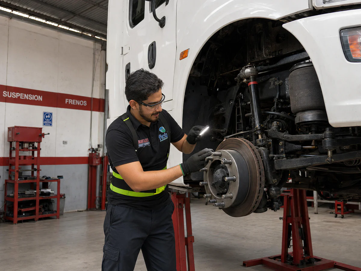 Servicios de frenos, suspensión y dirección en CECAM